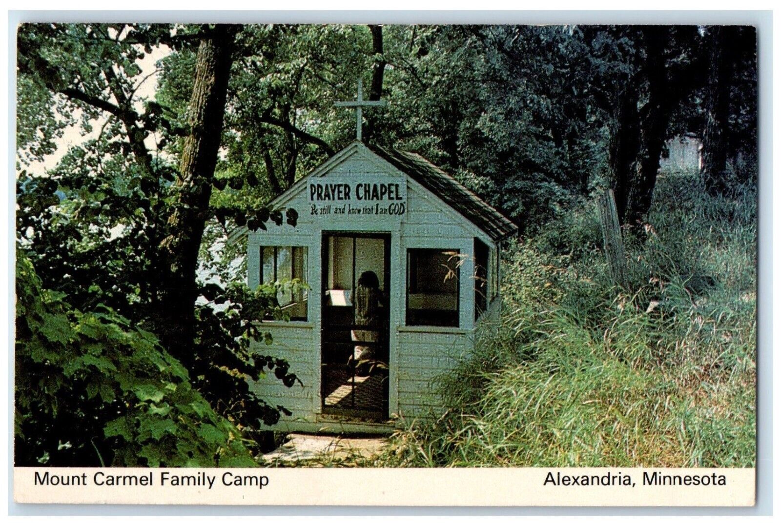 c1960 Mount Carmel Family Camp Exterior Alexandria Minnesota MN Vintage Postcard