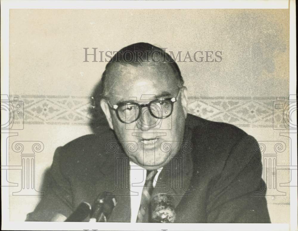 1961 Press Photo Edmund G. Brown, Governor of California - nei11178