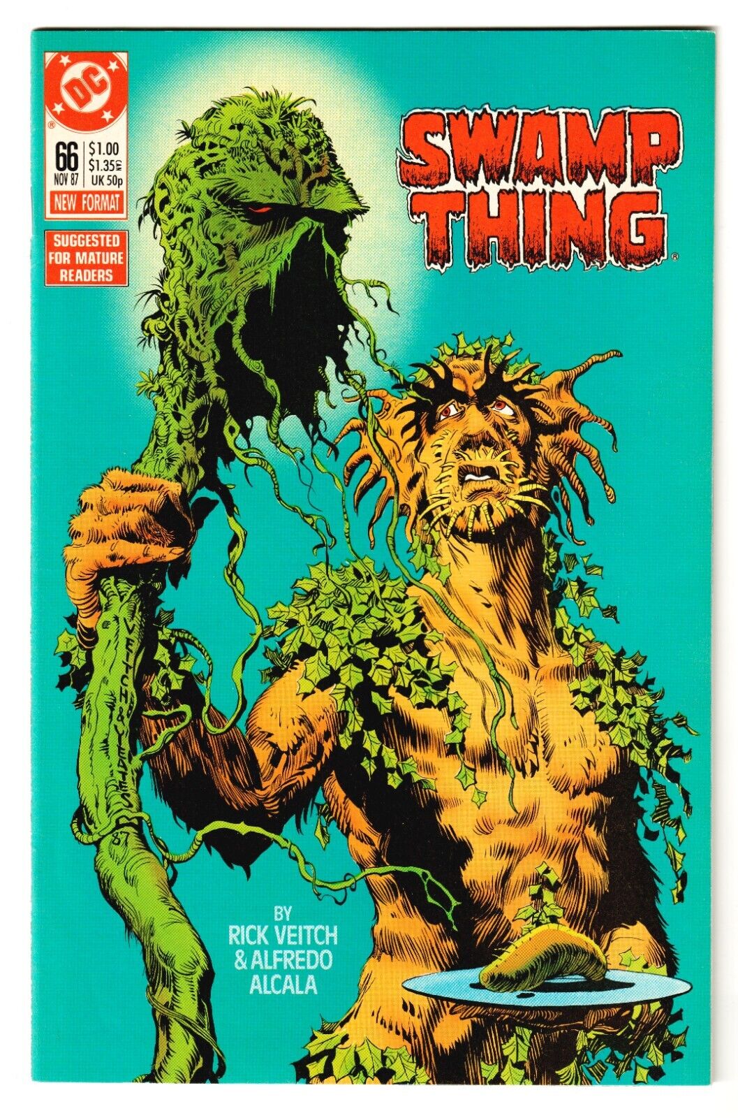 [NM/MT 9.8] SWAMP THING #66 (Vintage 1987 DC) JOKER CAMEO STUNNING CONDITION