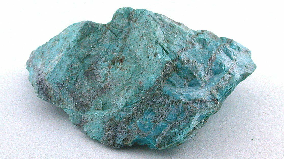 66.3 Gram 2.35 Ounce Turquoise In Quartz Sonoran Cabochon Gemstone Rough EBS7338