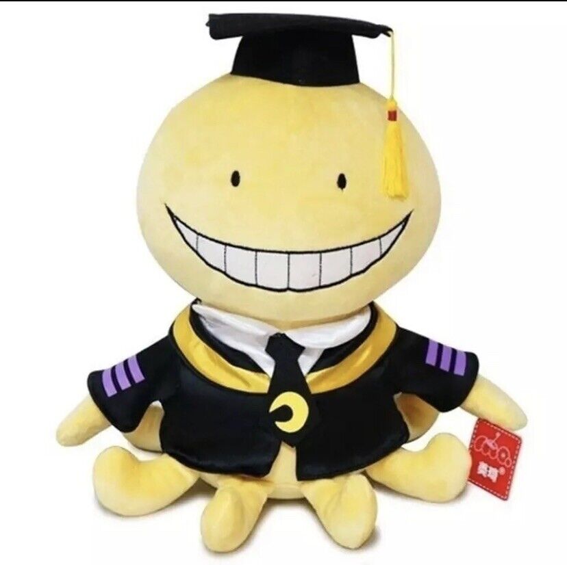 Assassination Classroom Koro Sensei Plush Toy Octopus Head Soft 12 in. Doll