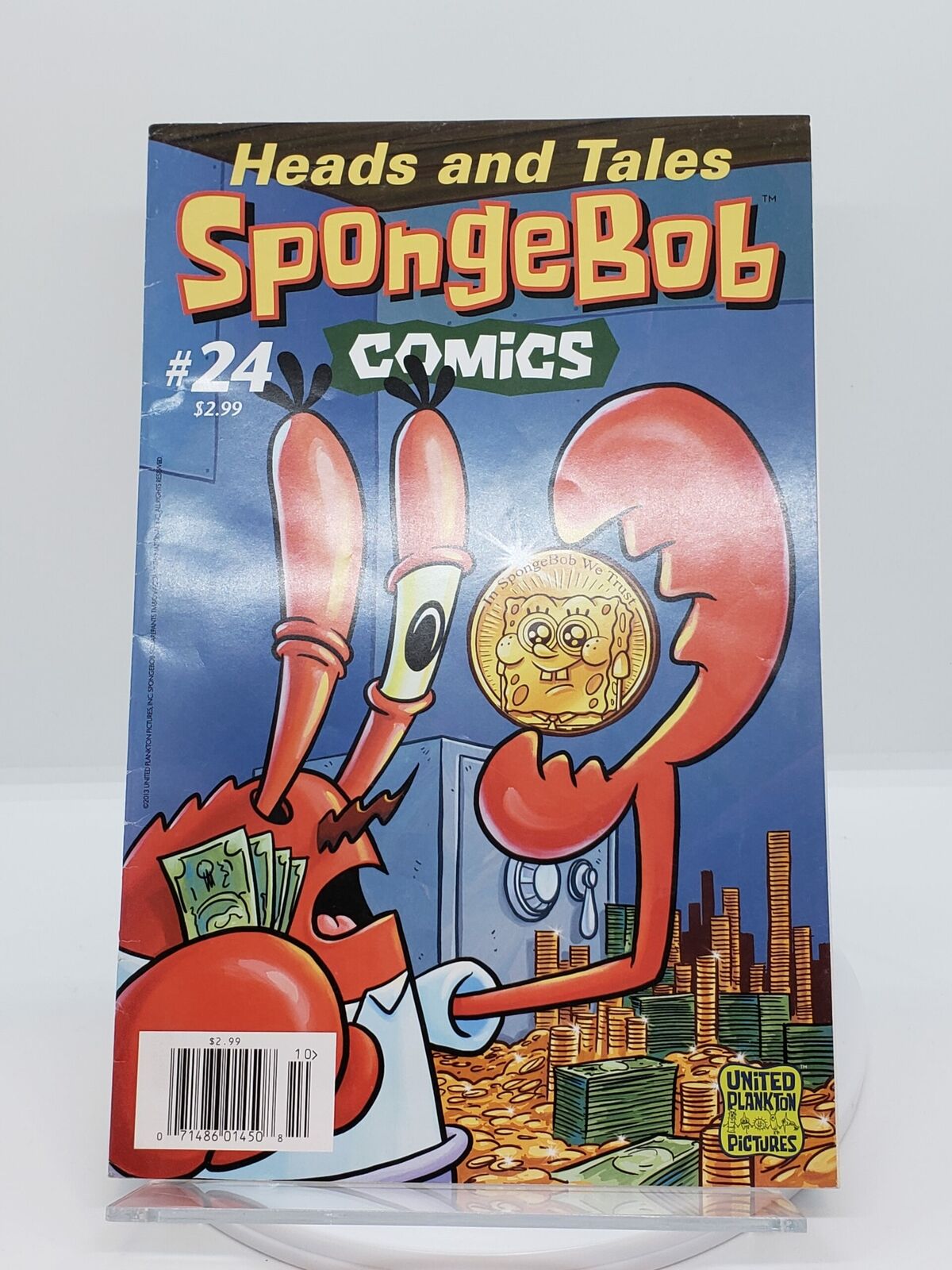 Spongebob Comics #24 (United Plankton Pictures / Bongo 2013) Mr Krabs