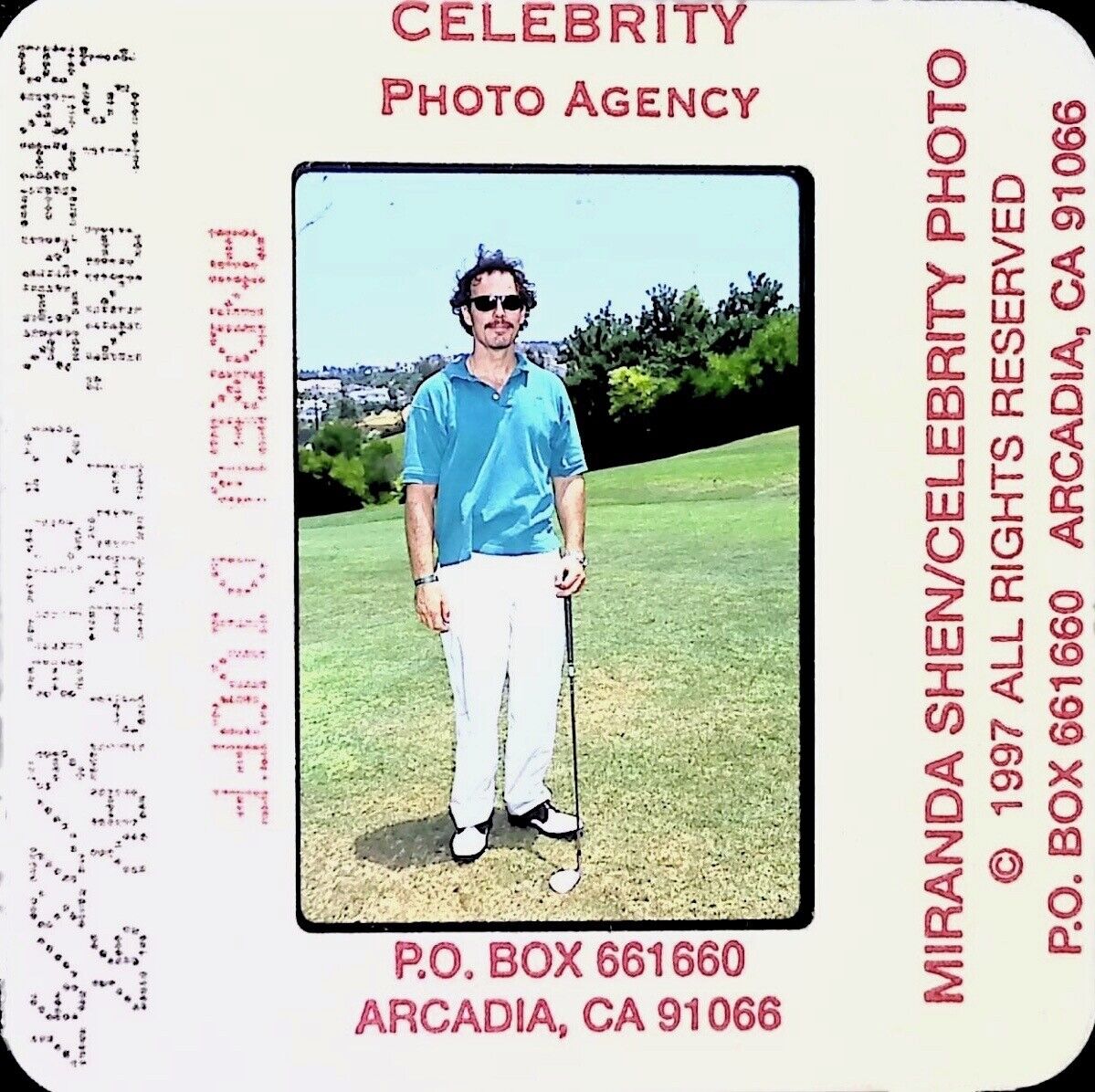 1997 ANDREW DIVOT AT 1ST ANN. FOREPLAY BRAEMAR COUNTRY CLUB - 35MM SLIDE L.4.4.3