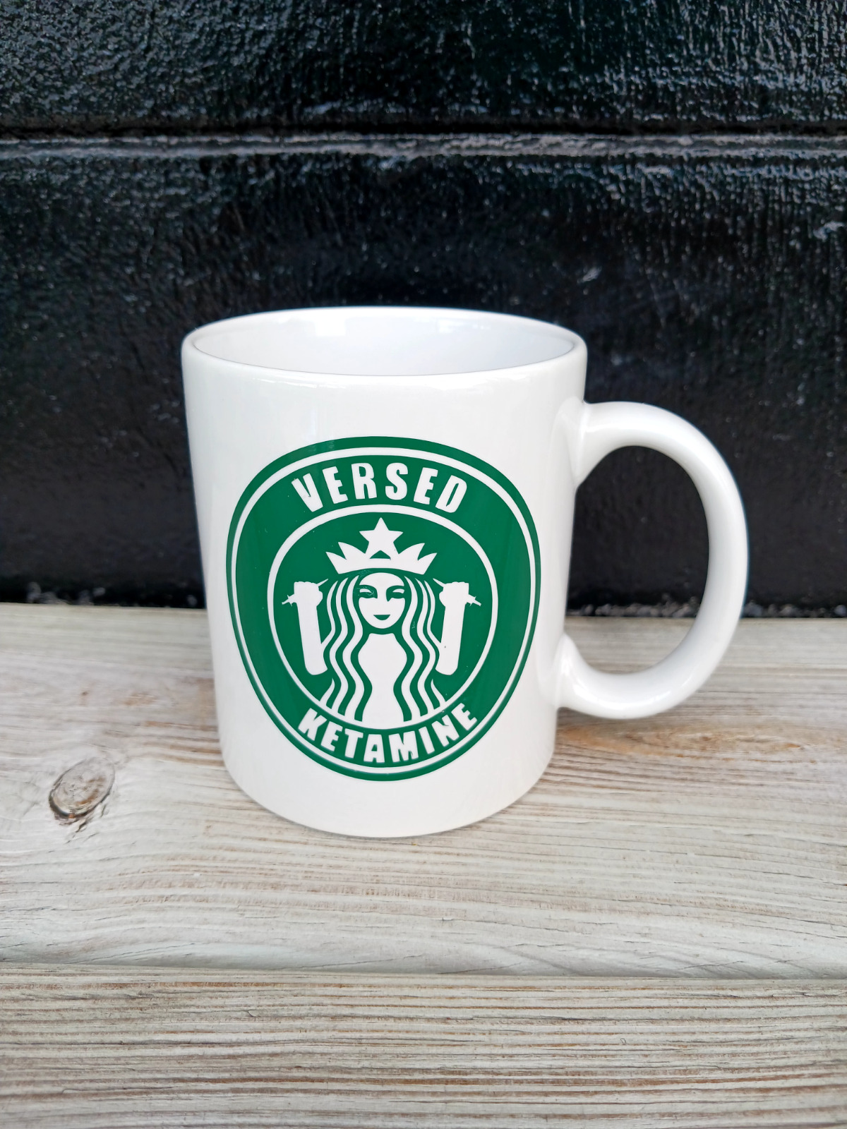 VERSED KETAMINE...Ceramic Coffee Tea Cup Mug