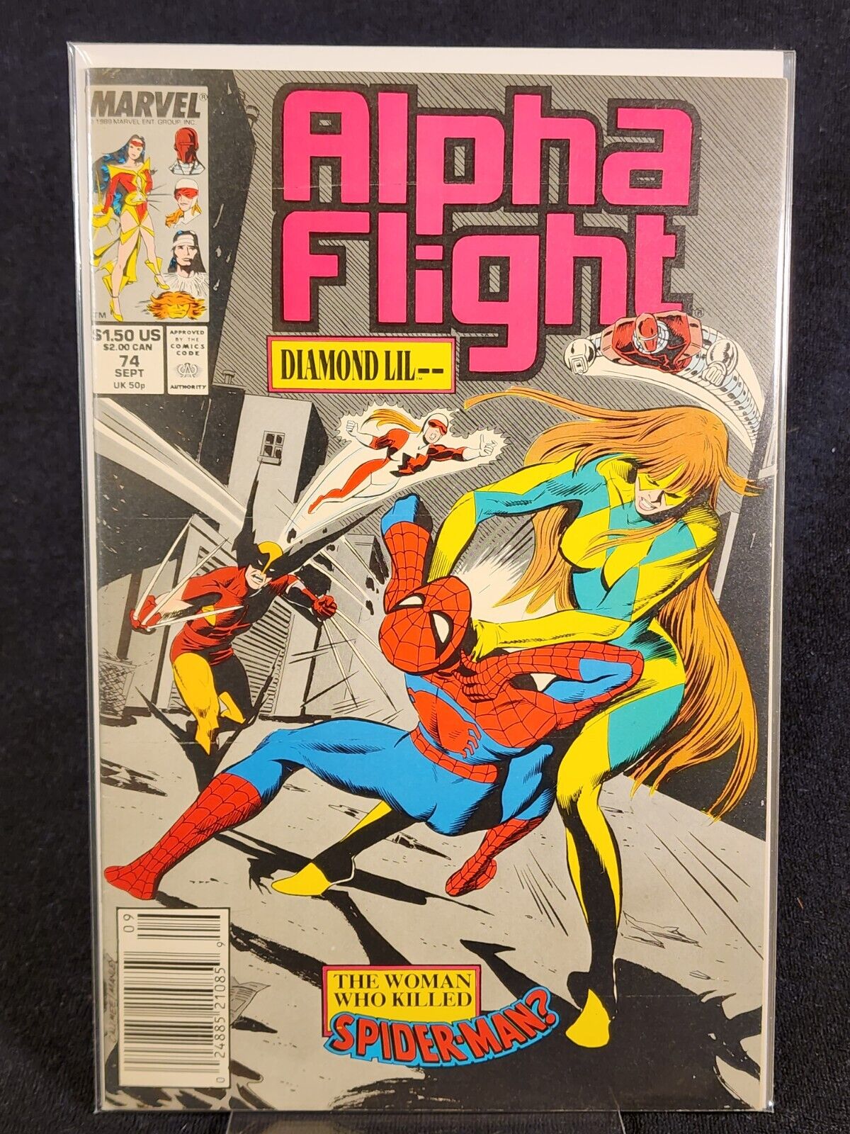 Alpha Flight #74 Featuring Spider-Man 9.0