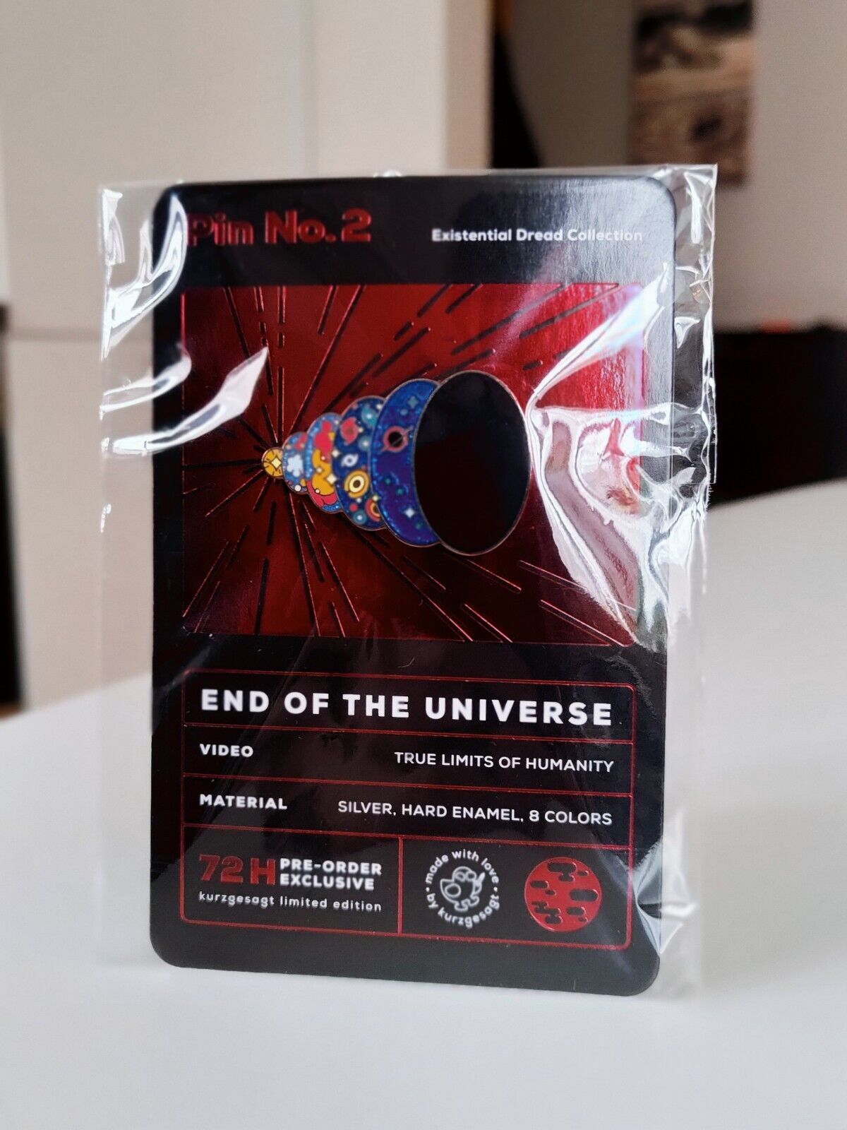 Kurzgesagt Pin #2 End Of The Universe *Limited Edition*