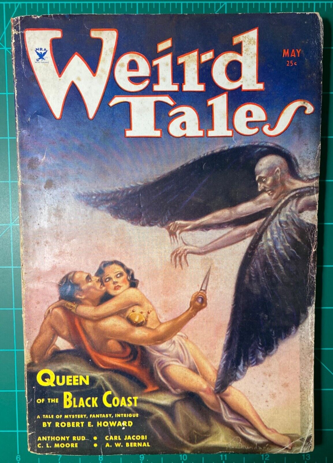 Weird Tales Pulp 1st Series Vol. 23 #5 May 1934 Key 1st Conan The Barbarian Cvr