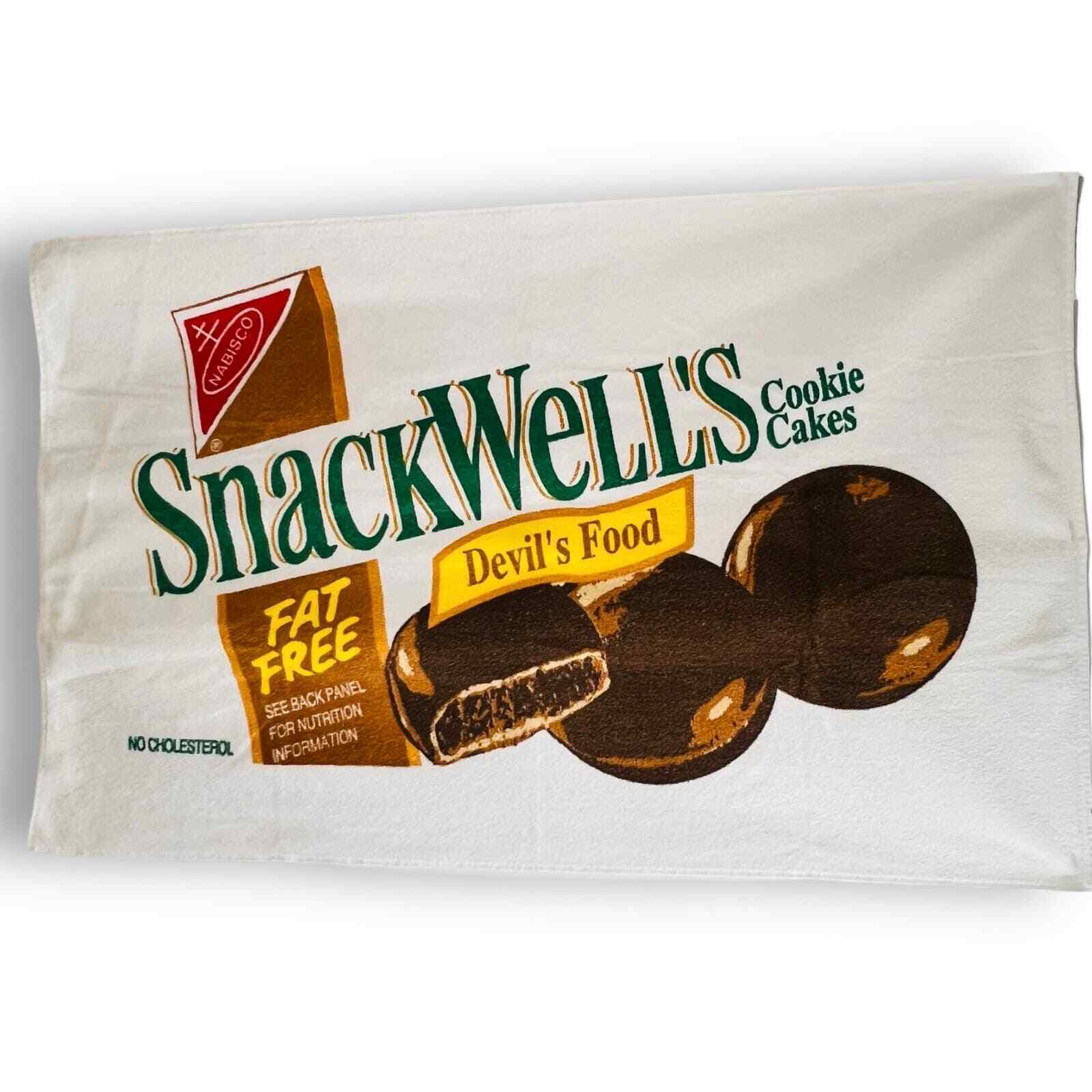 90s Nabisco Snackwell\'s Fat Free Cookies Beach Towel 36 x 57 Promotional RARE