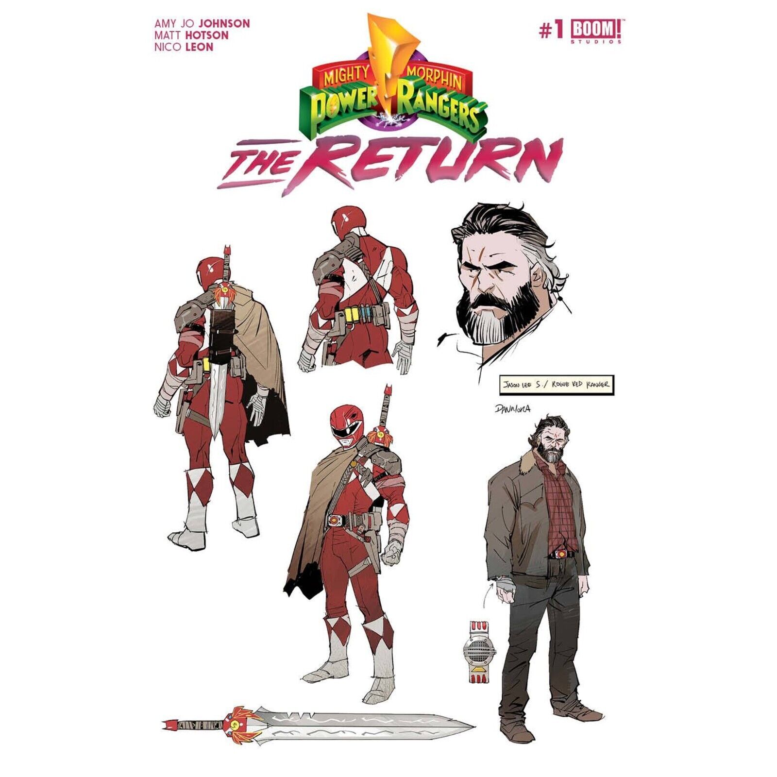 MMPR: The Return (2024) 1 2 3 Variants | BOOM Studios | COVER SELECT