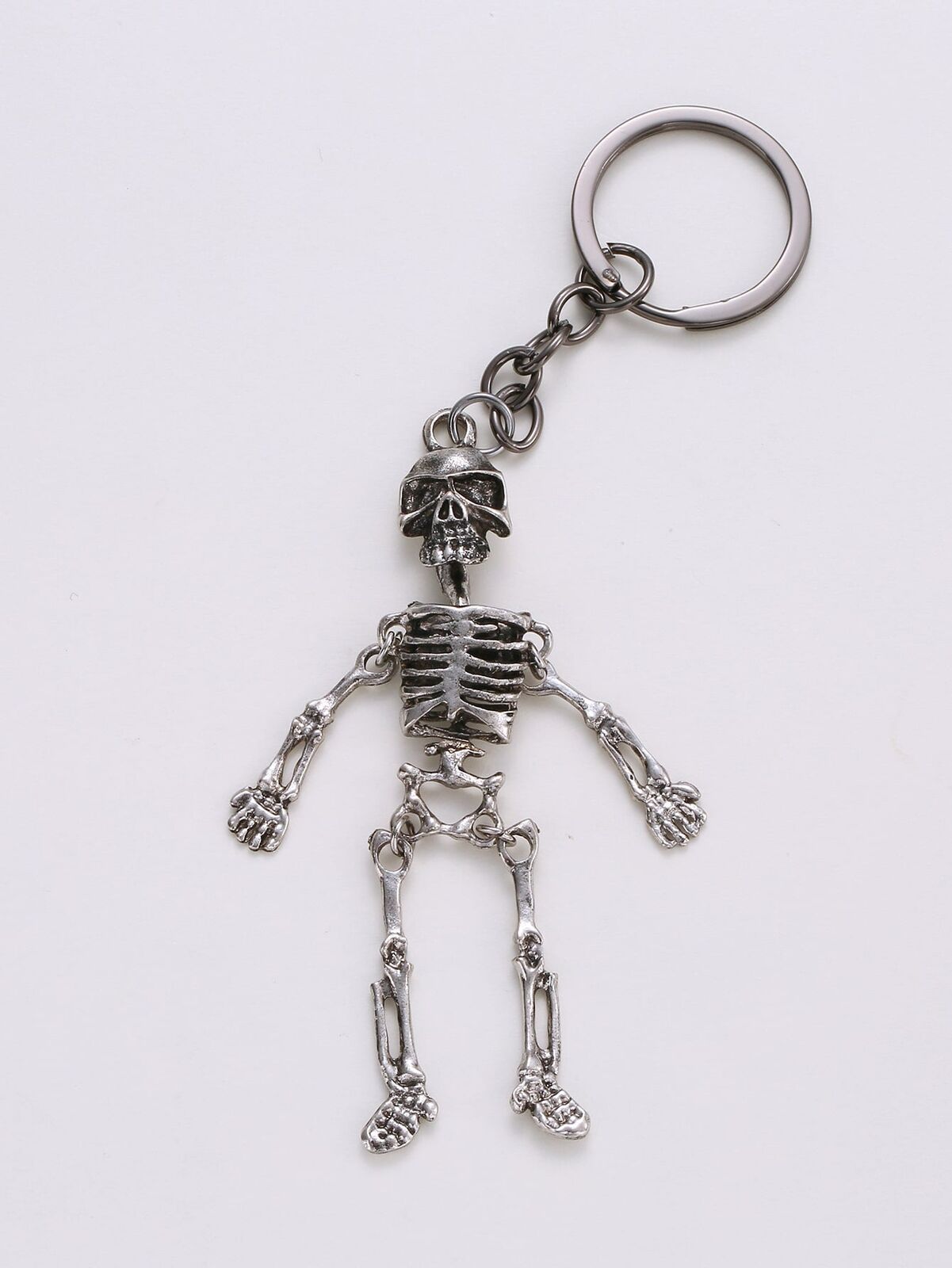 Skull Charm Keychain Skeleton Halloween Jewelry Skull Charm Keychain