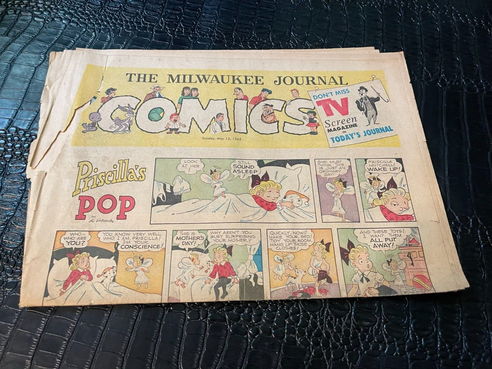 MAY 13 1962 Sunday Newspaper Comic Section