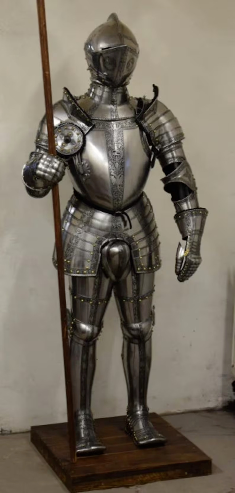 Medieval Armor Suit Of Roman 6 Feet Full Size Wearable LARP Armor Battle Suit