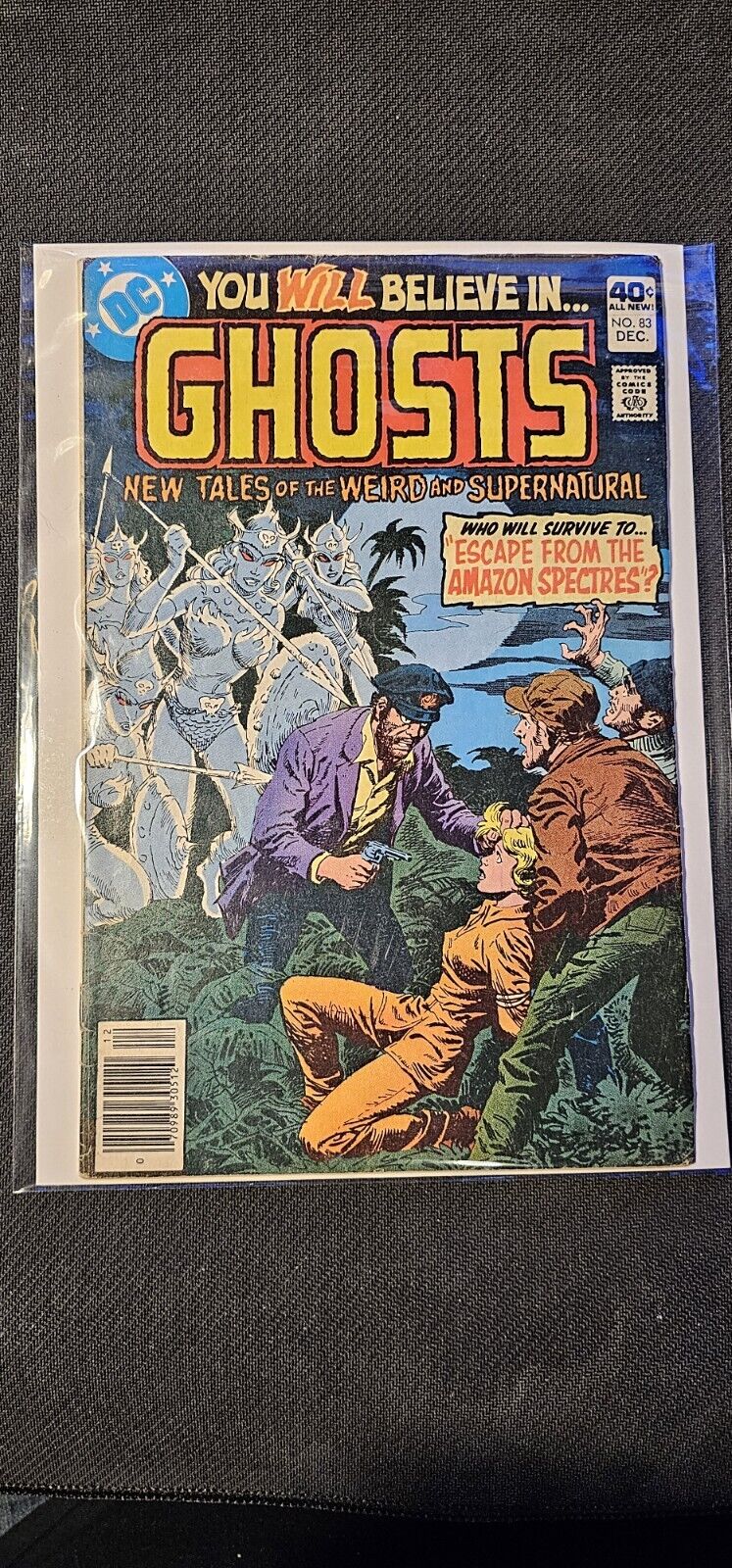 1979 You Will Believe In Ghosts Comic #83 Dec.