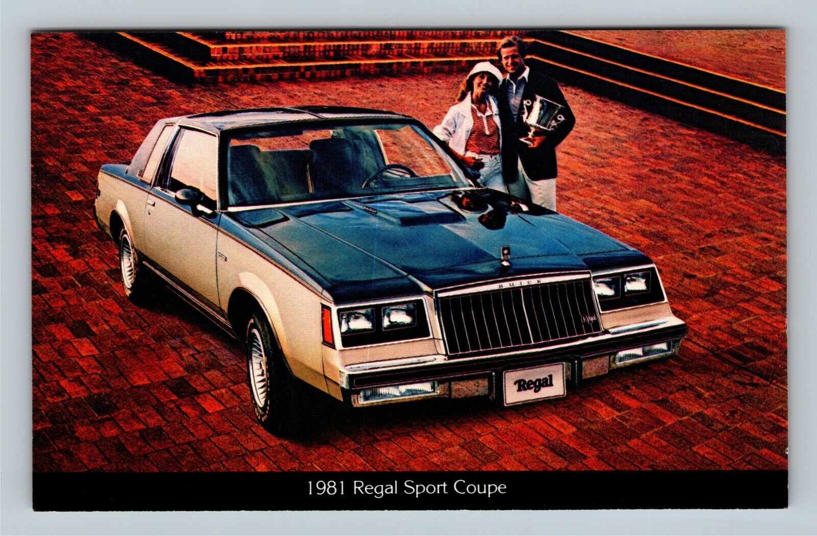 Automobile-1981 Buick Regal Sport Coupe, 2-Door Hardtop, Vintage Postcard