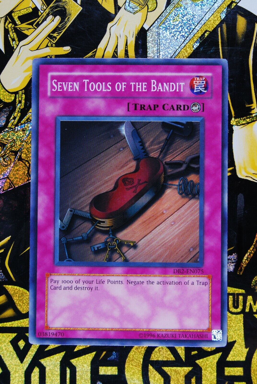 Seven Tools of the Bandit DB2-EN075 Super Rare Yugioh Card Dark Beginnings 2