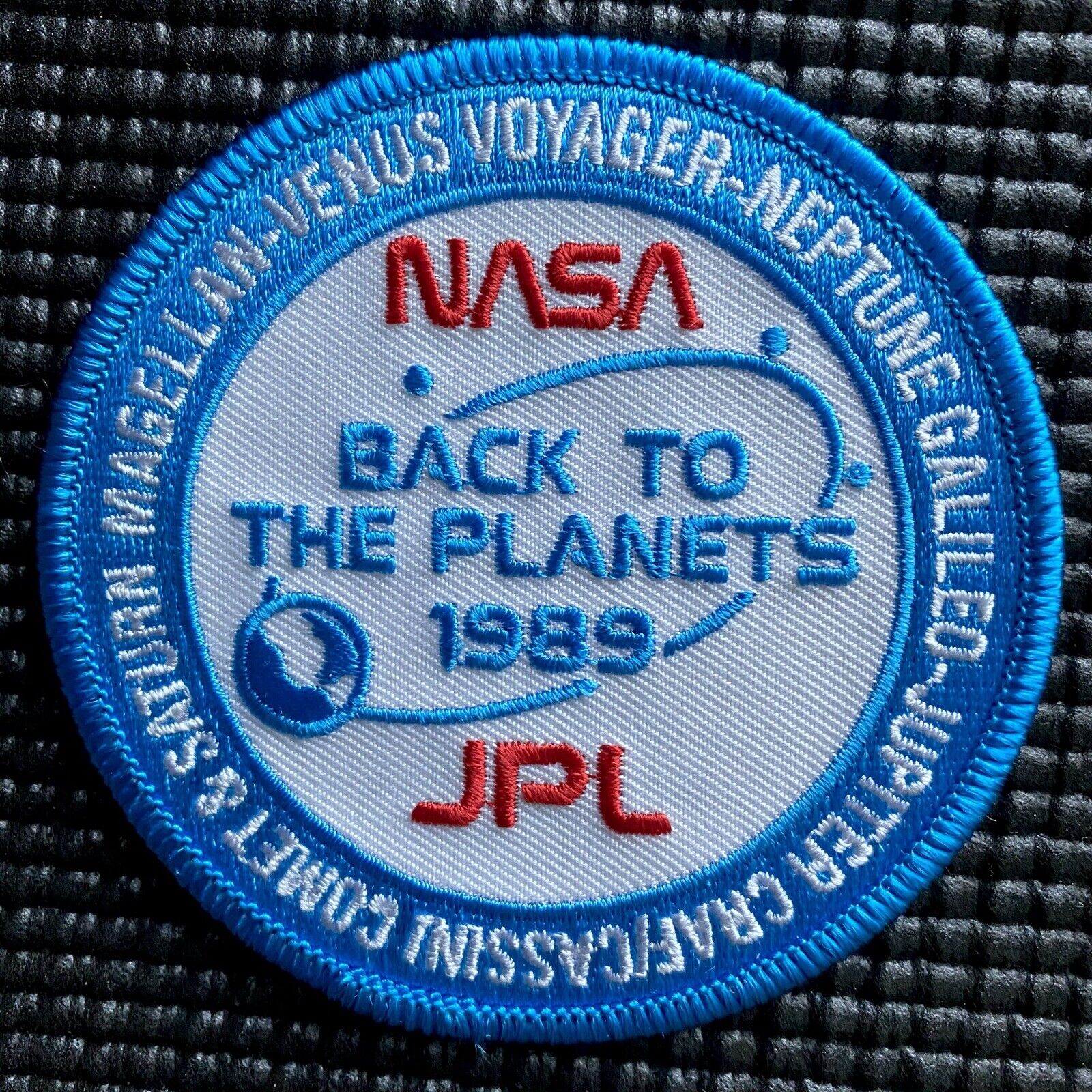 NASA JPL VINTAGE 1989 BACK TO THE PLANETS- MAGELLAN VOYAGER GALILEO CASSINI-3.5”