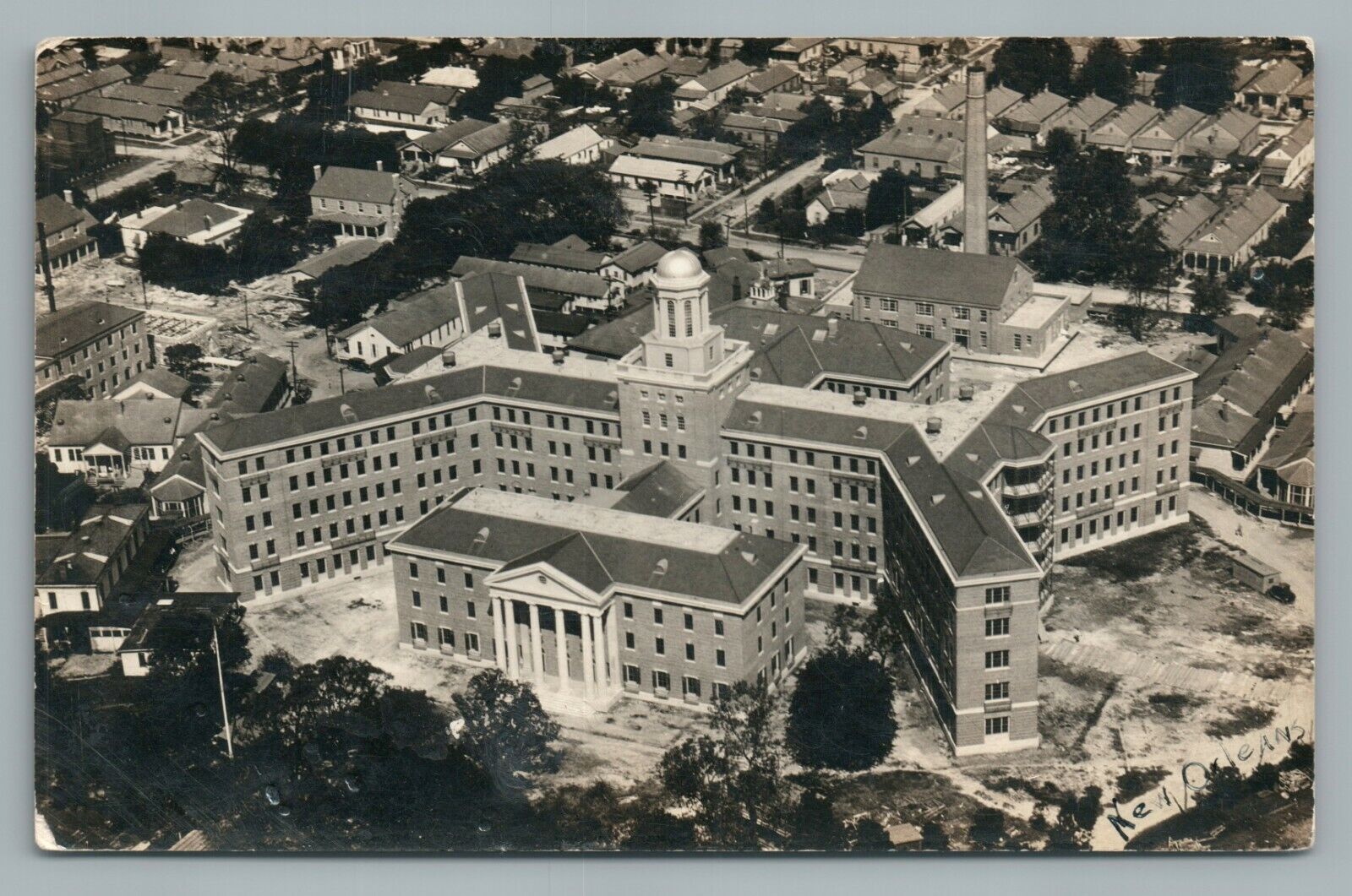New Orleans Adolescent Hospital RPPC Mental INSANE ASYLUM Louisiana Photo 1935