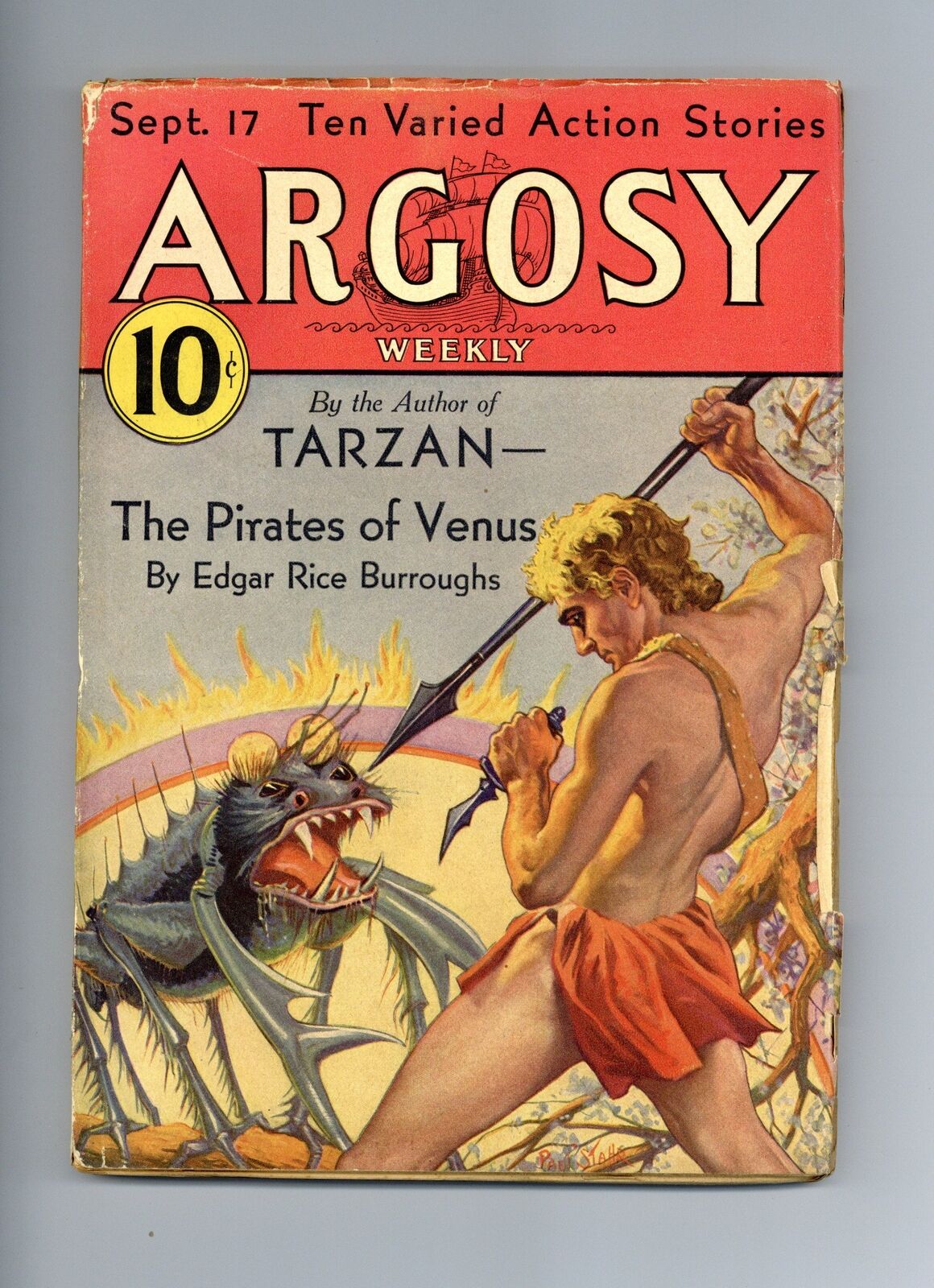 Argosy Part 4: Argosy Weekly Sep 17 1932 Vol. 232 #5 VG
