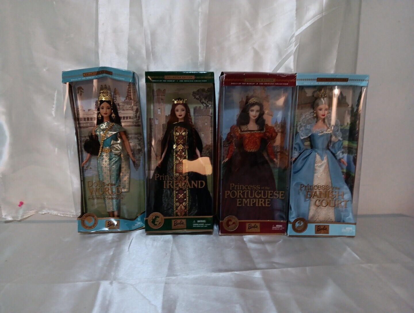 Mattel Barbie Collector Edition Dolls Of The World Lots Of ( 4)Princess Of...