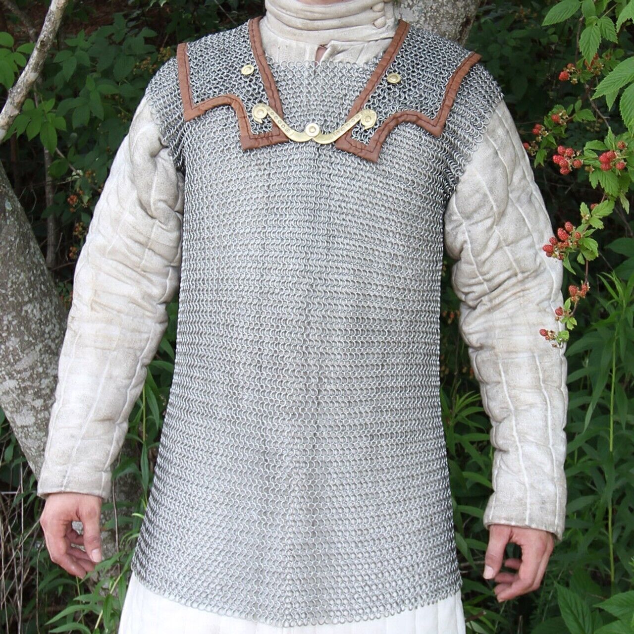 Lorica Hamata Medieval Roman Armor Chainmail Shirt Cosplay Reenactment LARP