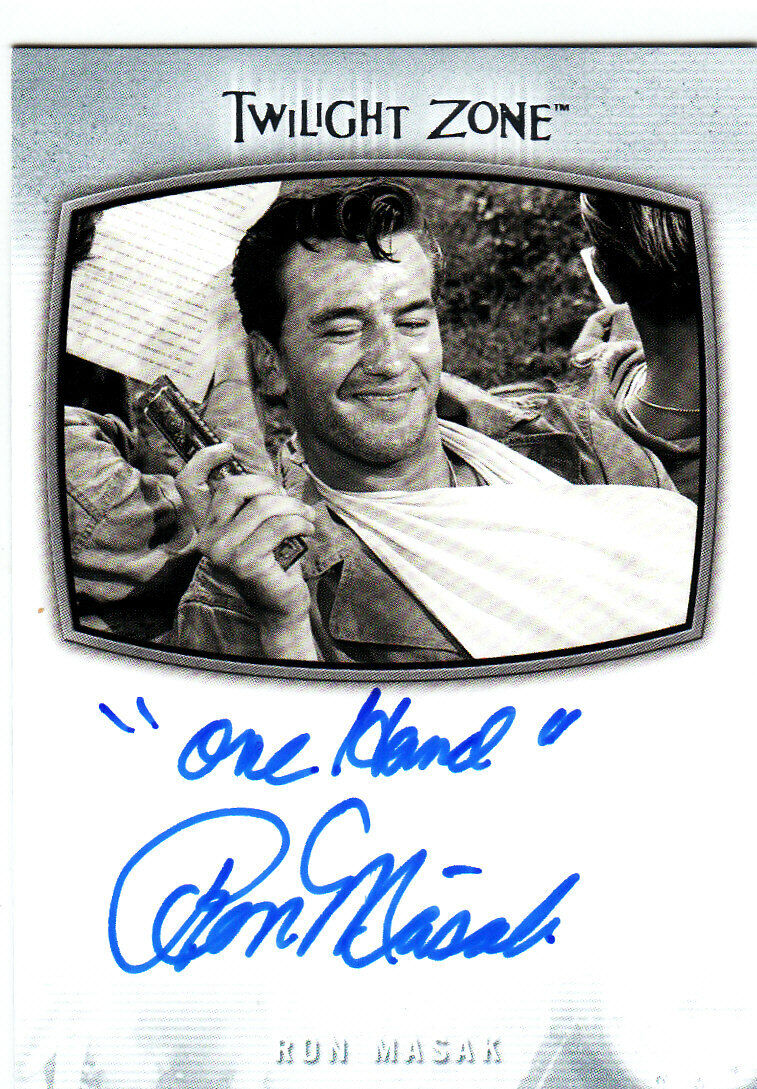 2020 Twilight Zone Archives Inscription Autographs #AI25 Ron Masak  