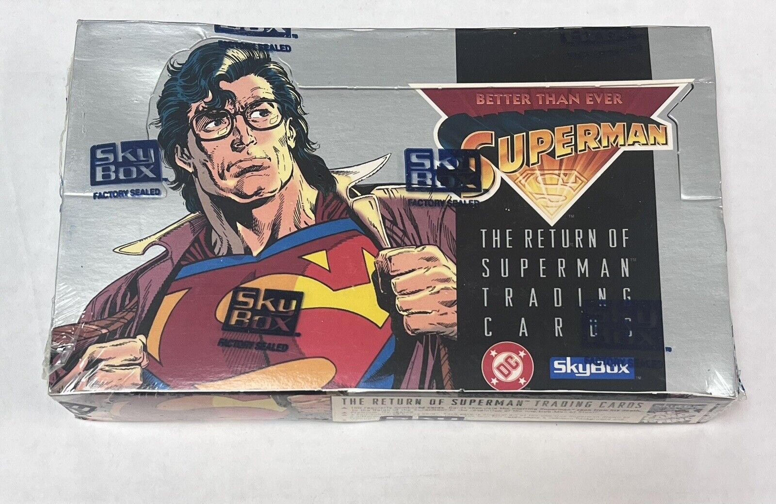 1993 Skybox The Return Of Superman Trading Cards FACTORY SEALED BOX 36 Packs