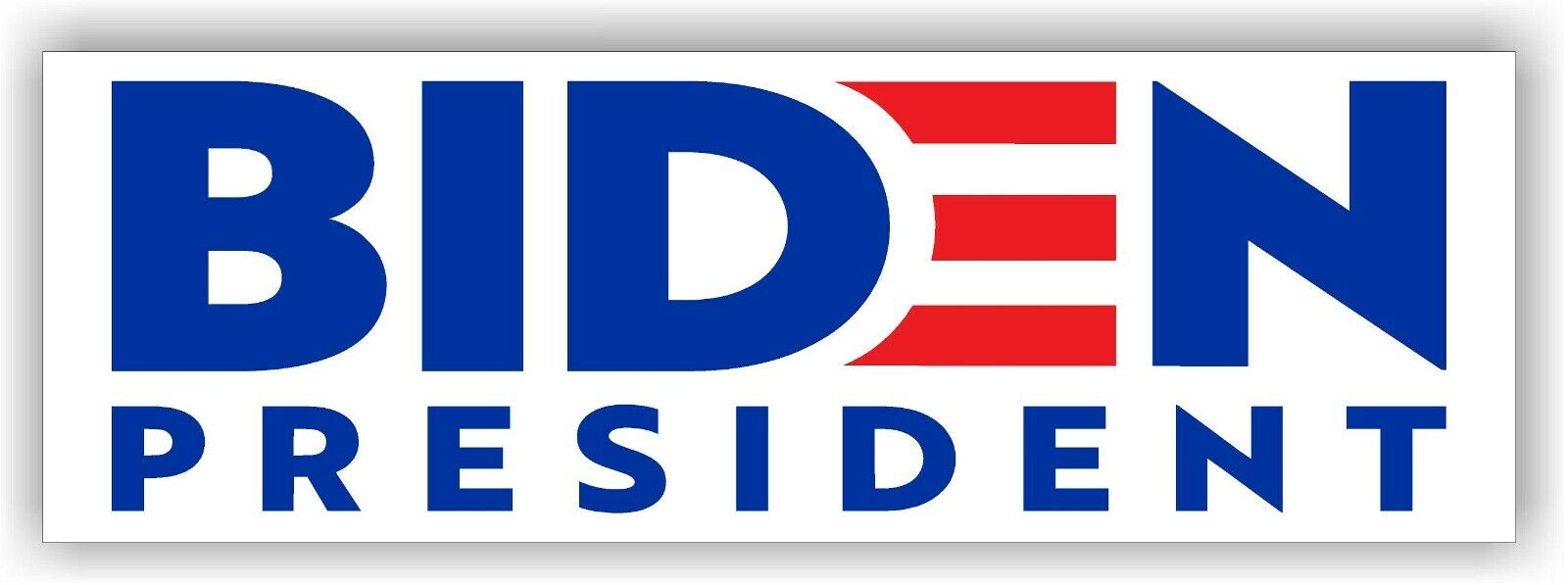 Joe Biden President 2024 Rectangle  MAGNET Magnetic  Sticker Democrat Election