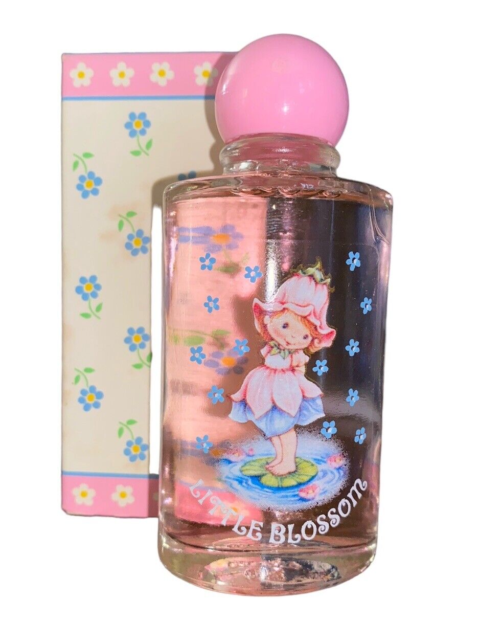 🌟 RARE Vintage Avon Little Blossom Whisper Soft Cologne 1.5 Oz NEW w/Box FULL