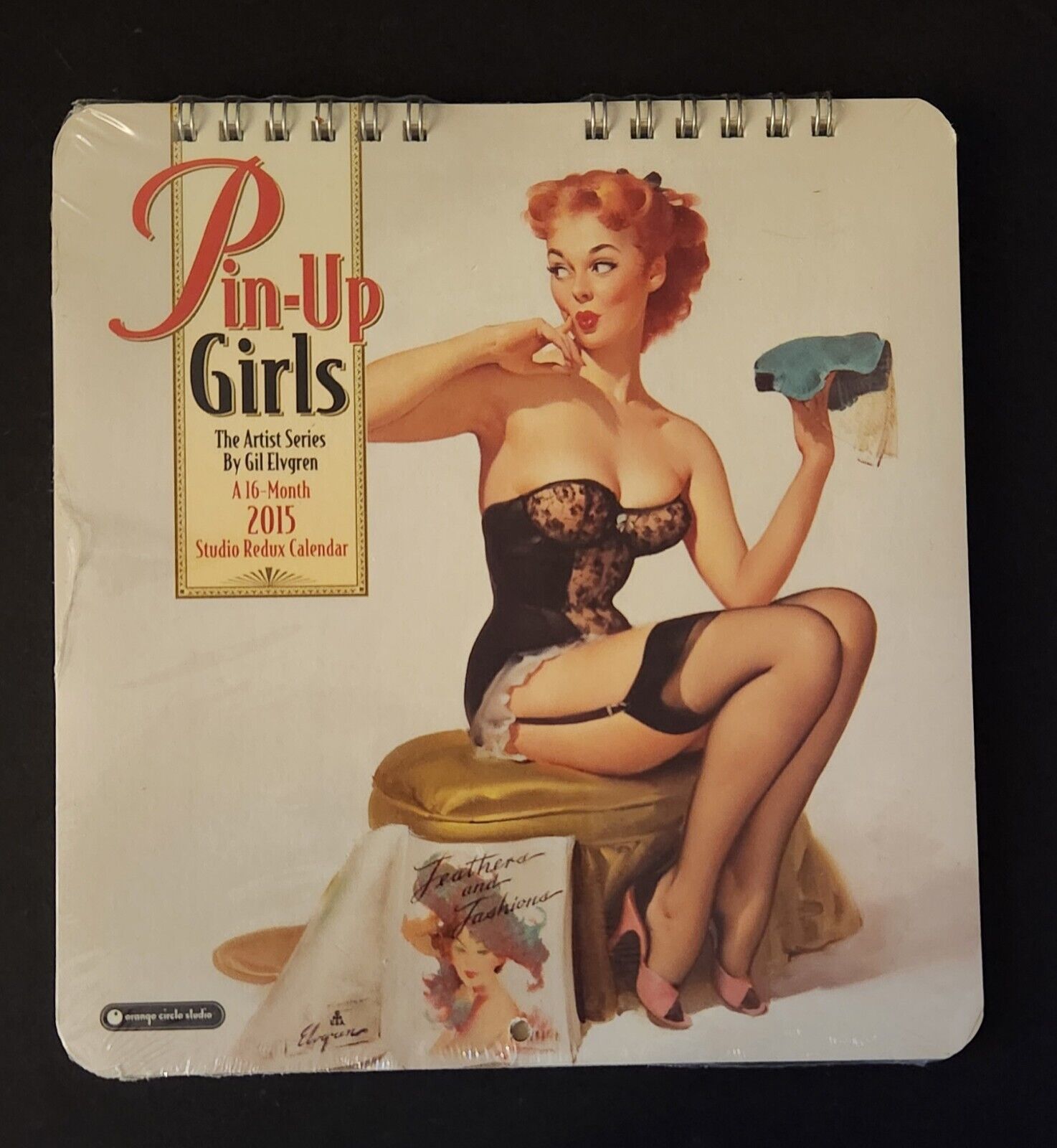 Gil Elvgren Pinup Girls 2015 16-Month Studio Redux Calendar NEW Unopened Vintage