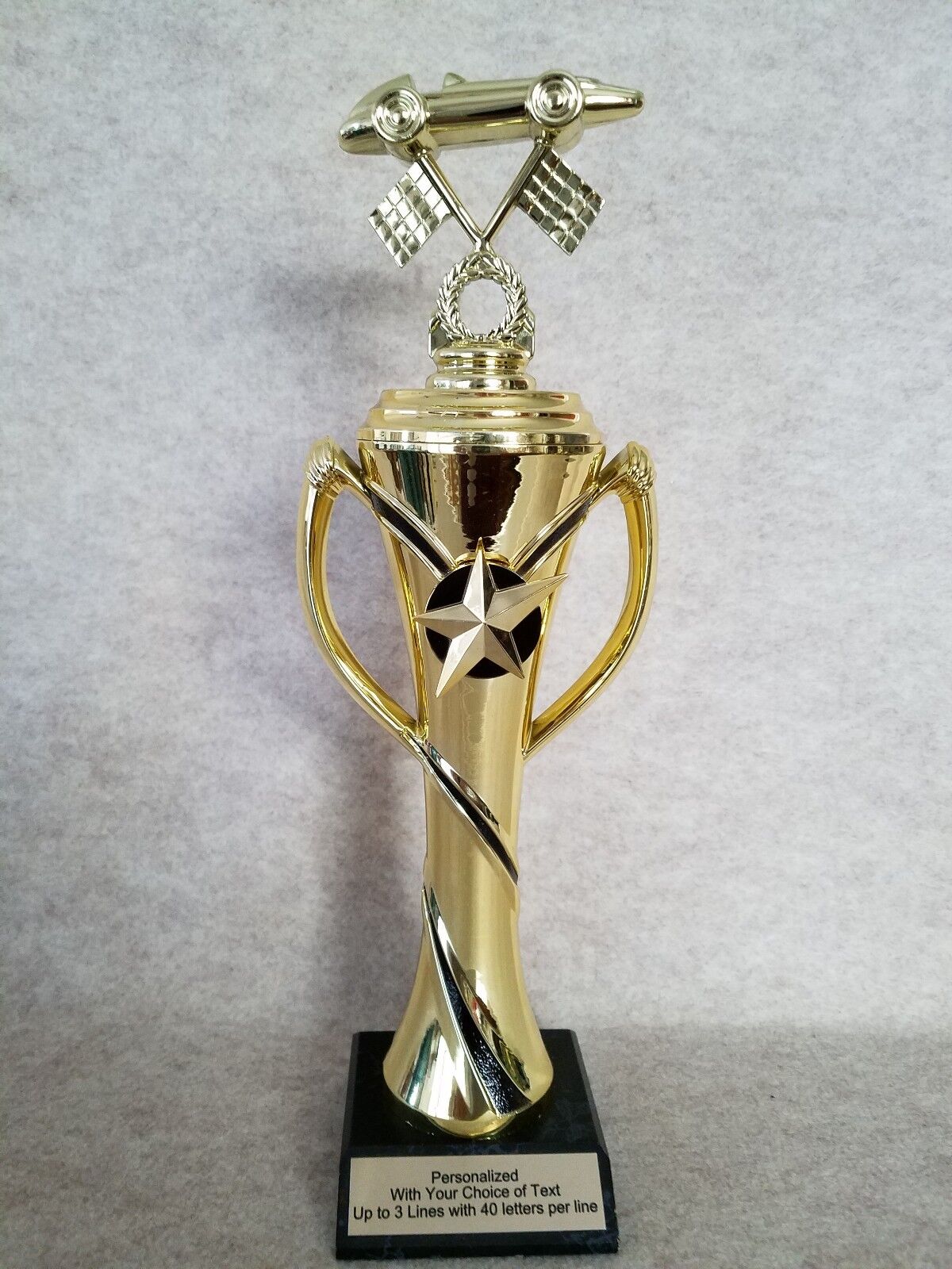 Pinewood Derby Cub Scouts Victory Cup Trophy w/ free personalized plaque Trophy