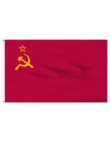 USSR 2\' x 3\' Indoor Polyester Flag