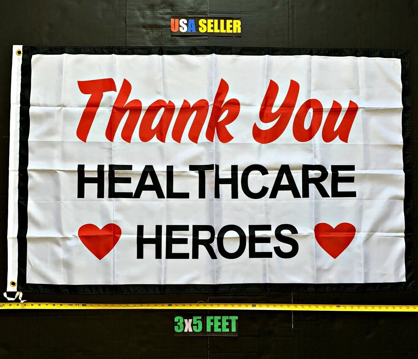 Thank you Nurses 2020 Flag FREE FIRST CLASS SHIP Healthcare Hero W New Sign USA