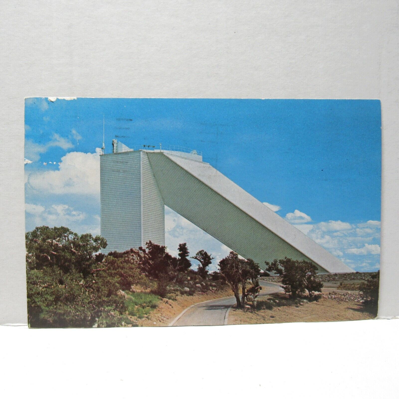 Postcard Vintage Postmarked 1964 Robert R McMath Solar Telescope Arizona