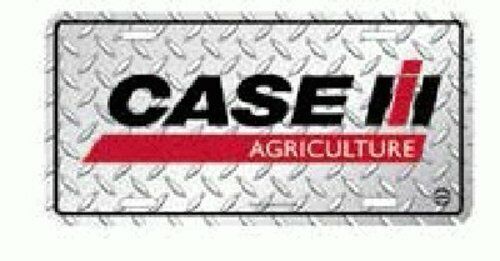 Case IH Agriculture Diamond License Plate