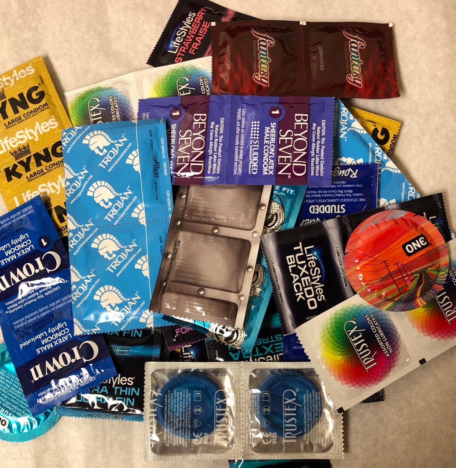 Condoms Variety Pack Bulk Pack