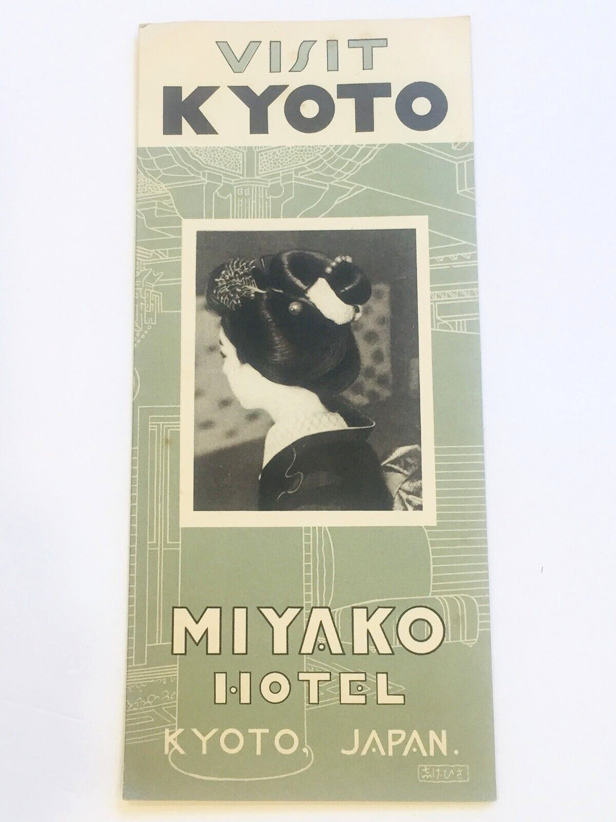 1930\'s MIYAKO HOTEL KYOTO  Brochure Rates Photos Places of Interest Translations