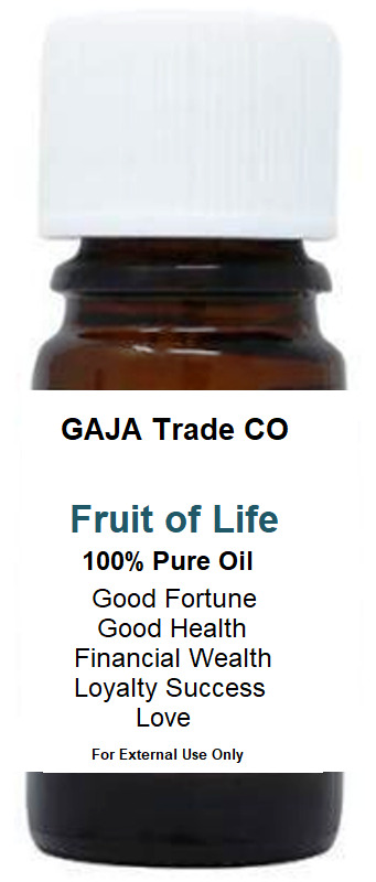 Fruit of Life oil 10mL- Good Fortune Health Wealth Success (Sealed)