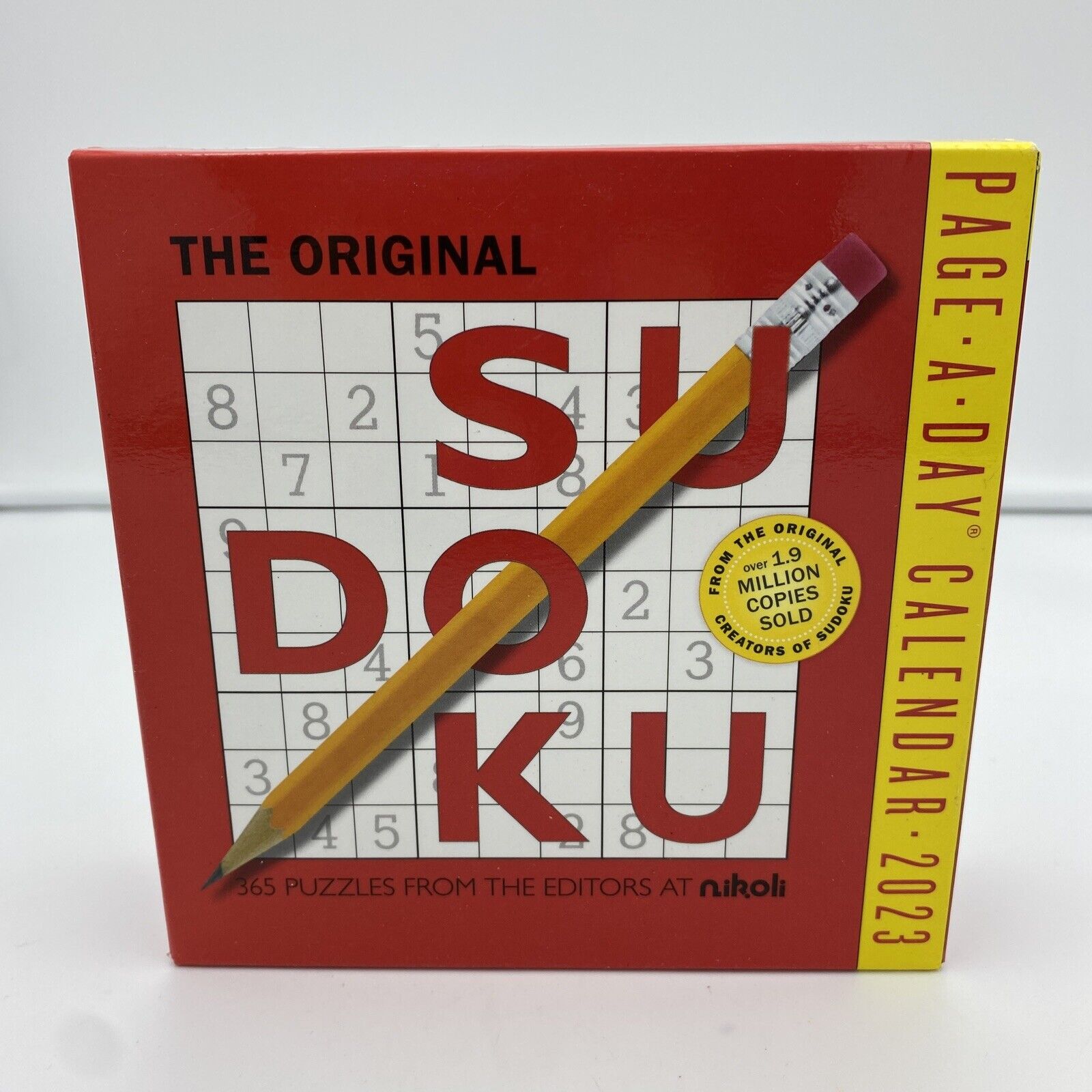 Original Sudoku Page-A-Day Calendar 2023 Workman