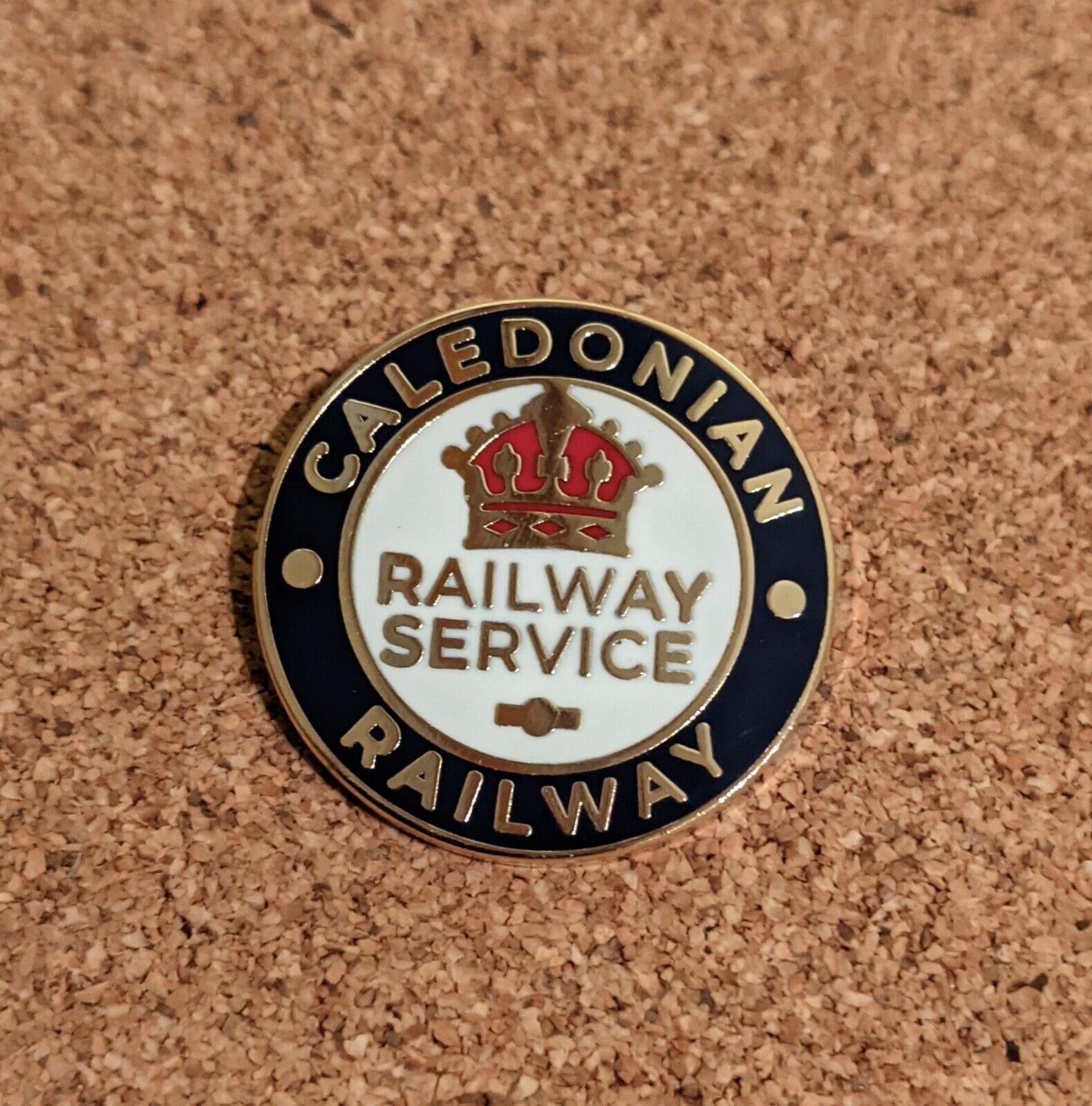Caledonian Railway Reproduction First World War Railway Service Badge