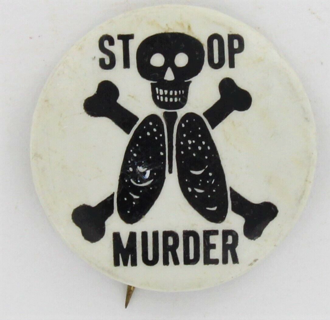 Skull & Bones 1960 Tobacco Co Murder Smoking Cigarettes Death Lung Cancer P1020