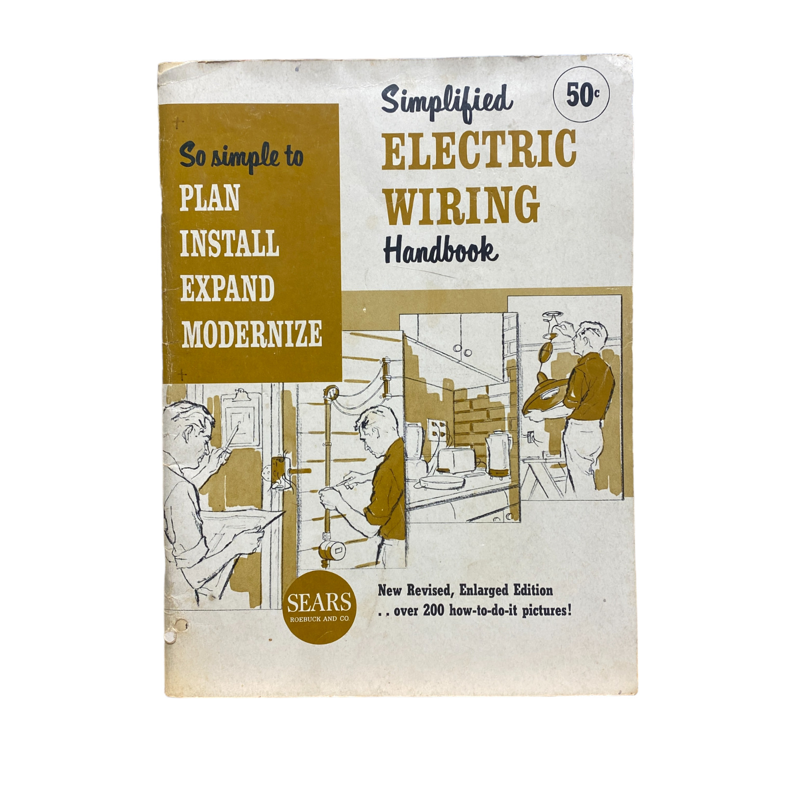U8 Vintage 1964 Sears Roebuck & Co. Simplified Electric Wiring Handbook B01