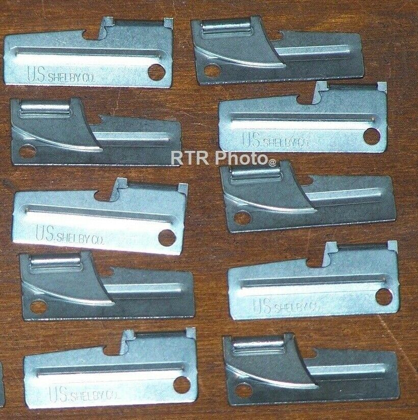 P-38 Can Opener 10 pack Shelby Co USGI for Military Army C Ration Mess Kit Scout
