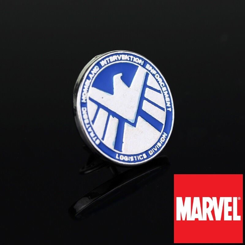 Agents of SHIELD S.H.I.E.L.D logo Metal hat Pin hat pin cap cosplay marvel comic