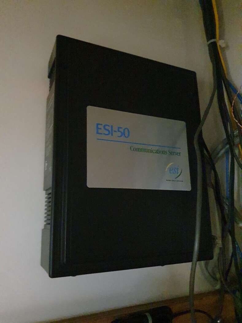 ESI 50 Communications Server Phone System W/ (1) 5010-0626 and Power Supply 