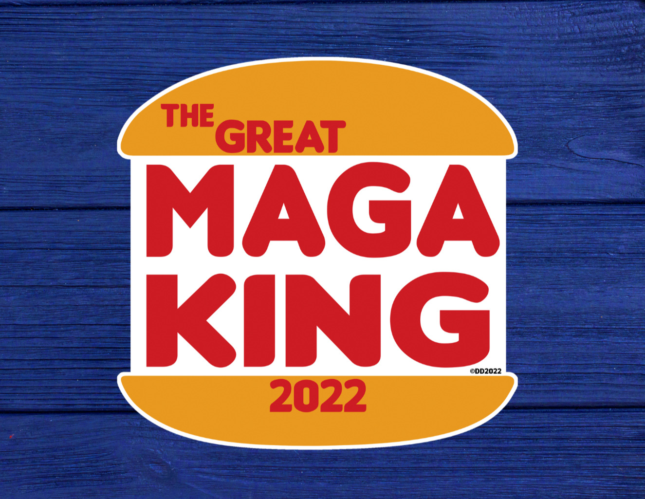 MAGA KING Donald Trump Joe Biden Sticker Decal 3.5\