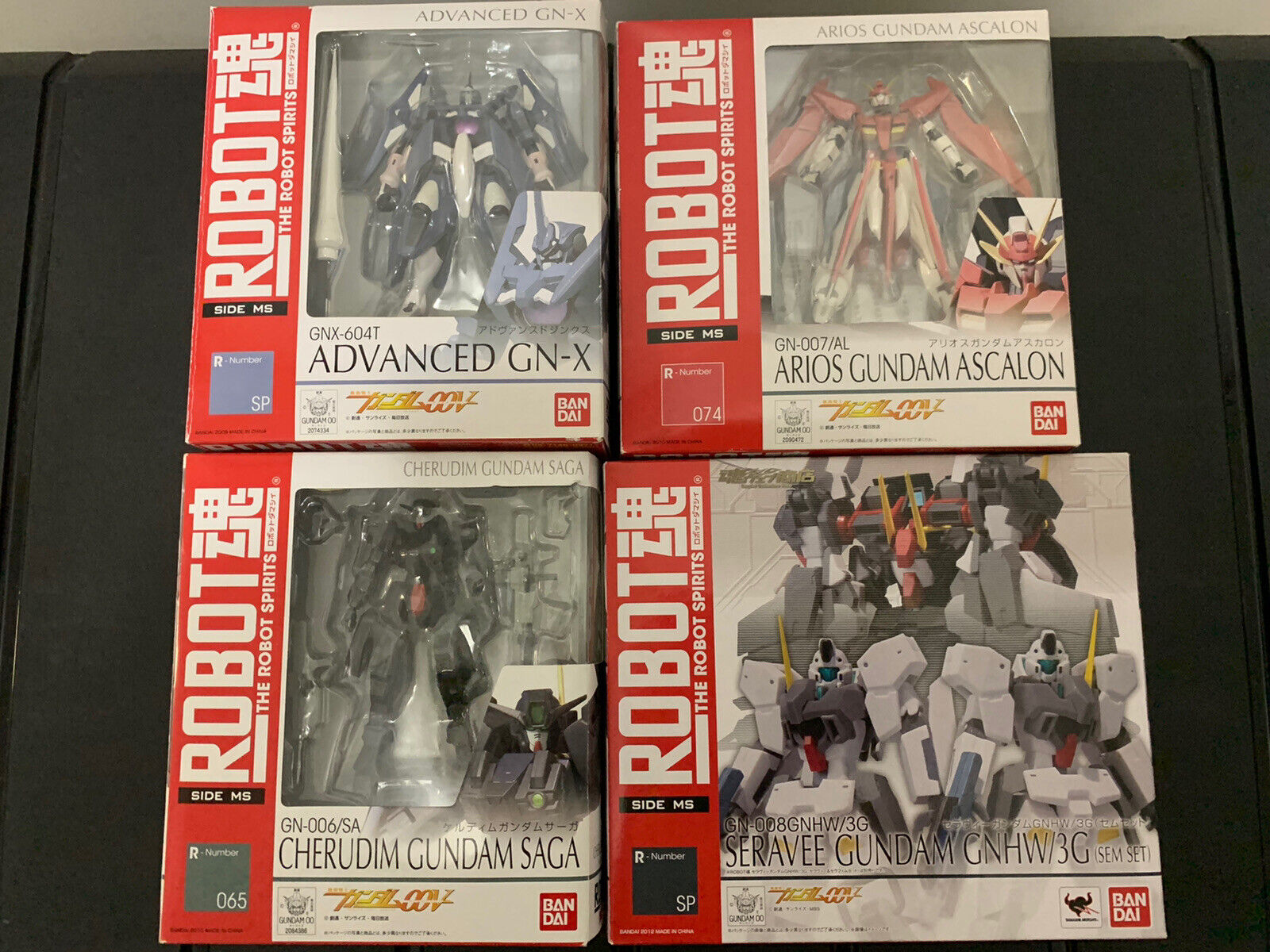 Gundam 00 V lot 4 Robot Spirits US Seller Extremely Rare