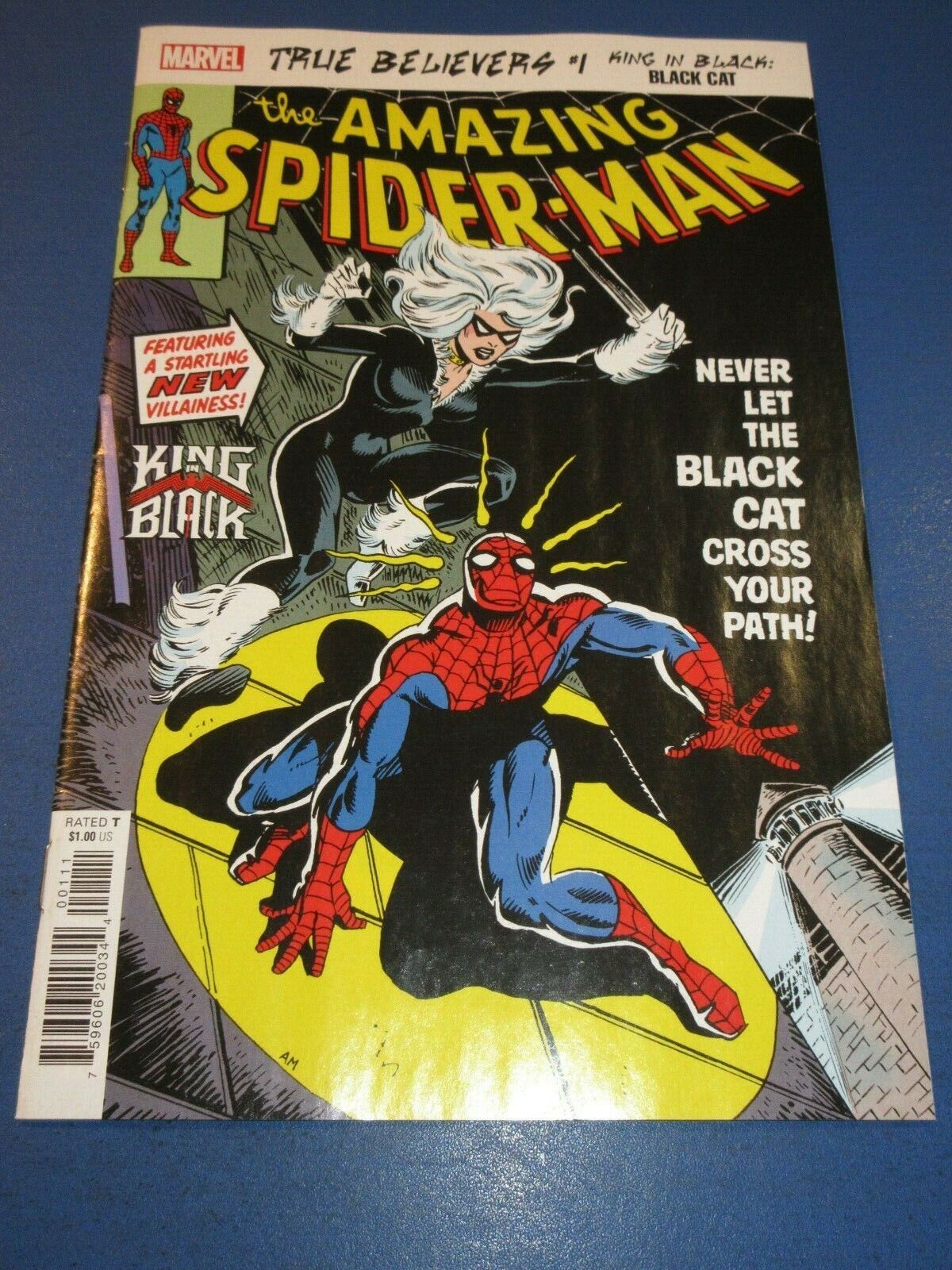 Amazing Spider-man #194 1st Black Cat Key True Believers Reprint NM Beauty Wow