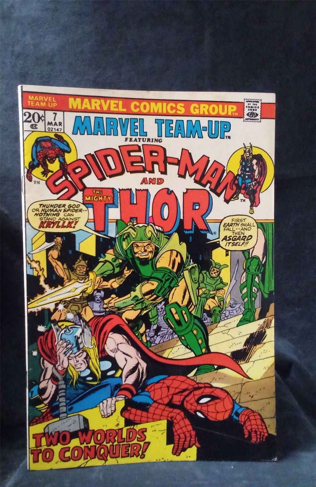 Marvel Team-Up #7 1973 Marvel Comics Comic Book 
