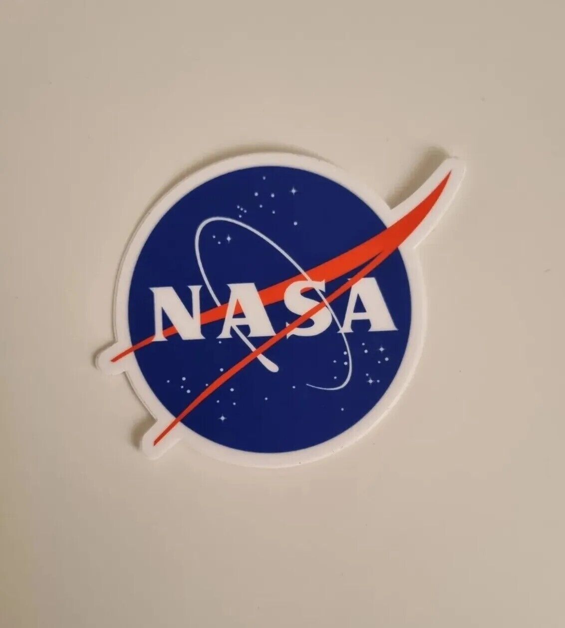 NASA logo vinyl sticker 3.0'' x 2.4''