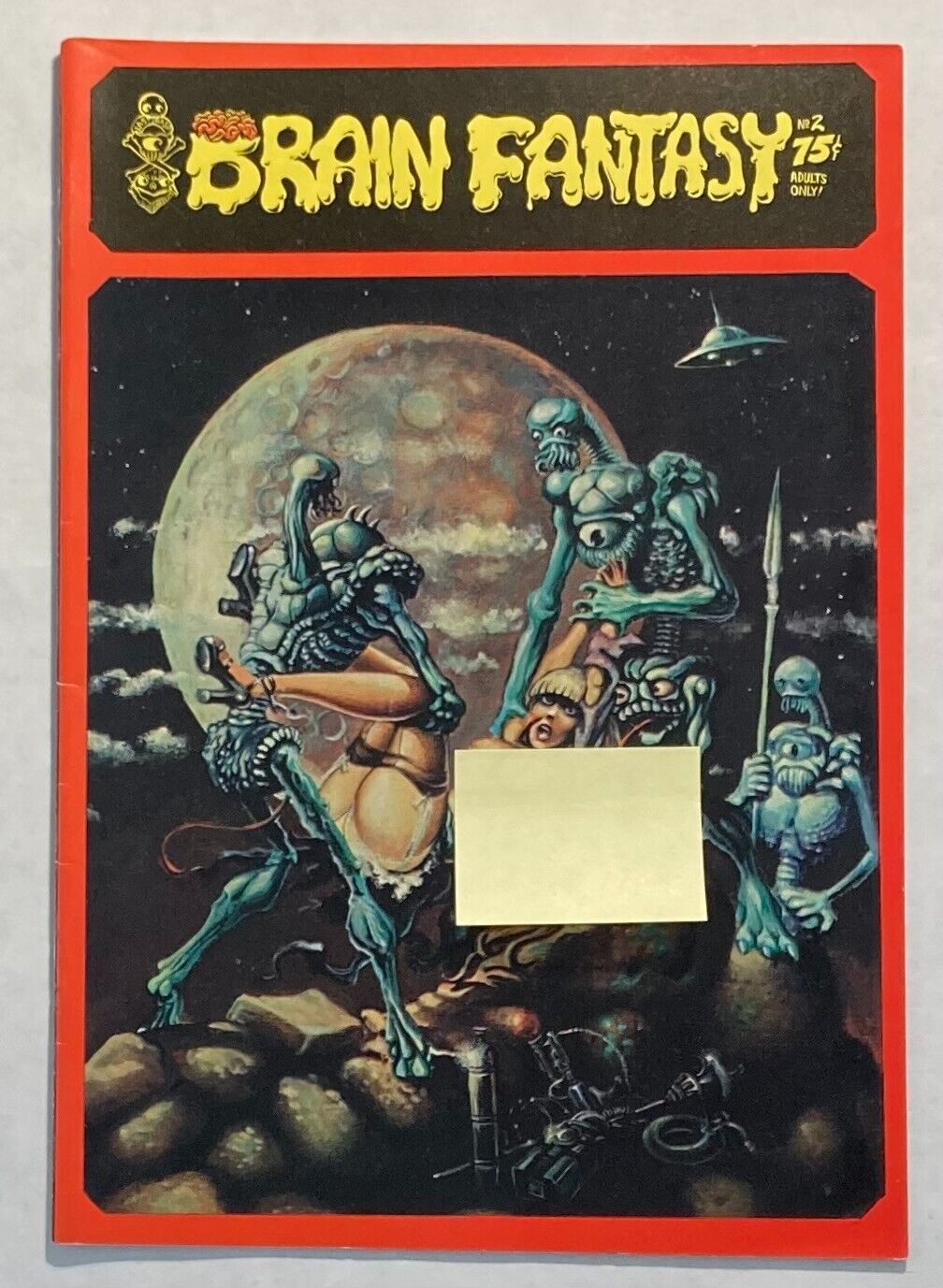 Brain Fantasy #2 Underground Comix 1974 Last Gasp, Larry Todd, Michael C. Smith